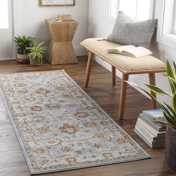 Reina REN-2306 Area Rug , With Fringe